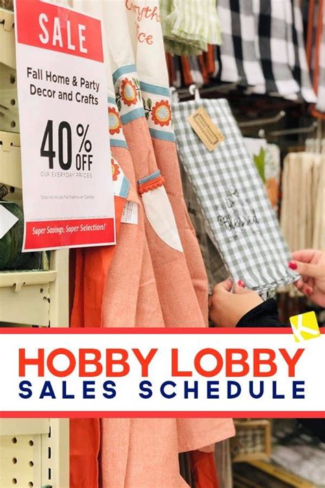 Hobby Lobby Fabric Sale Schedule & Prices 